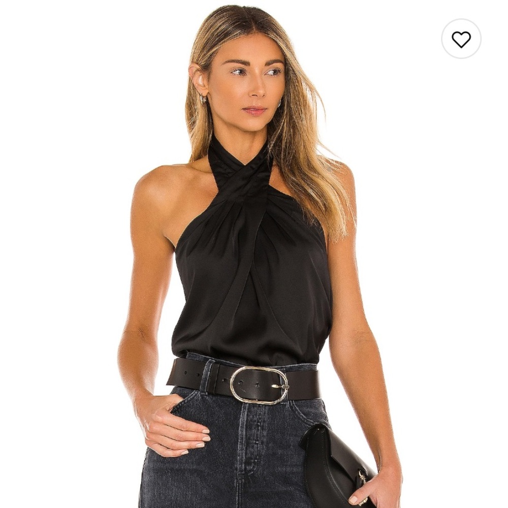 Amerie Pleated Halter Top